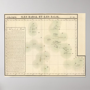 Poster Les Marshall Islands Océanie aucuns 10