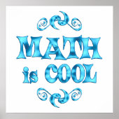 Poster Les maths sont Cool (Devant)