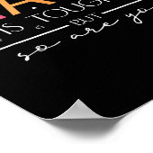 Poster Les Maths sont difficiles, mais vous êtes de retou (Coin)