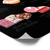 Poster Les maths sont ma Saint-Valentin Prof de maths drô (Coin)