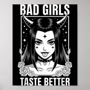 Poster Les mauvaises filles ont meilleur goût Humour drôl