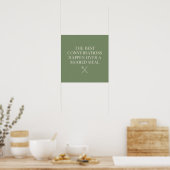 Poster Les meilleures conversations (Cuisine)