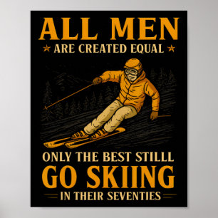 Poster Les meilleurs skieurs masculins skient encore à la