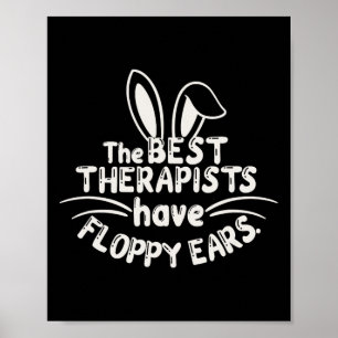 Poster Les Meilleurs Thérapeutes Ont de l'Humour aux Orei