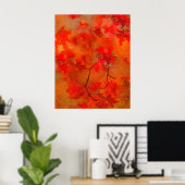 Poster Les membres de l'automne (Bureau à domicile)