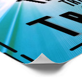 Poster Les mensonges se déplacent plus vite que la vérité (Coin)