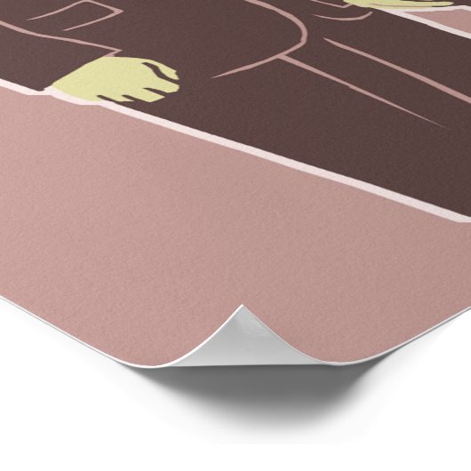 Poster Les menteurs à long ton (Coin)