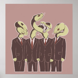 Poster Les menteurs à long ton