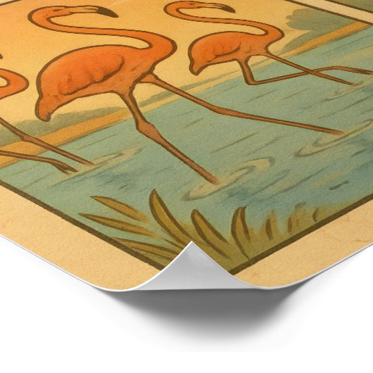 Poster Les merveilles de la faune côtière (Coin)