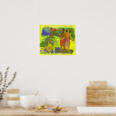 Poster Les messagers d'Oro - Paul Gauguin Imprimer (Cuisine)