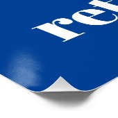 Poster Les Midterms Seront Ma Rétribution (Coin)