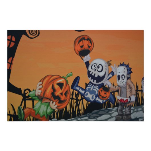 Poster Les mignons monstres (Devant)