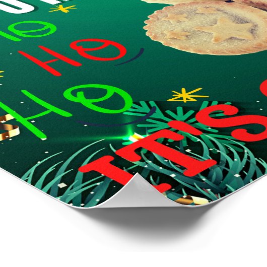 Poster Les Mince Pies Ne Peuvent Signifier Qu'Une Chose C (Coin)