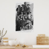 Poster Les mineurs de charbon du Creusot pendant la deuxi (Cuisine)