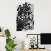 Poster Les mineurs de charbon du Creusot pendant la deuxi (Bureau à domicile)