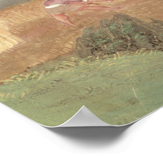 Poster Les miracles de Saint Clare d'Assise (Coin)