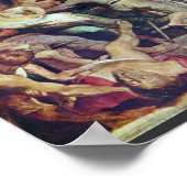 Poster Les Miracles De Saint Ignace De Loyola Par Rubens (Coin)