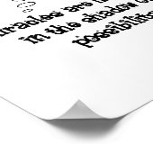 Poster Les miracles sont cachés dans l'ombre de la possib (Coin)