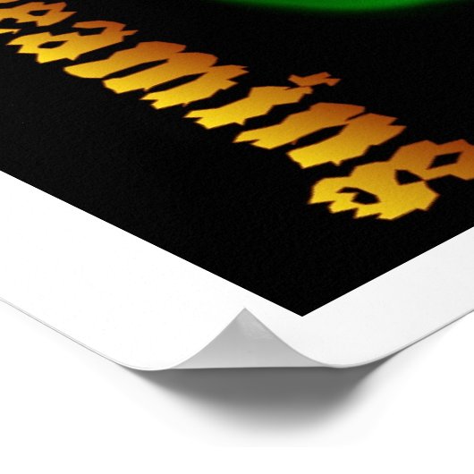 Poster Les Mitochondries hurlent (Coin)