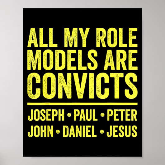 Poster Les modèles sont des condamnés joseph paul peter j (Devant)