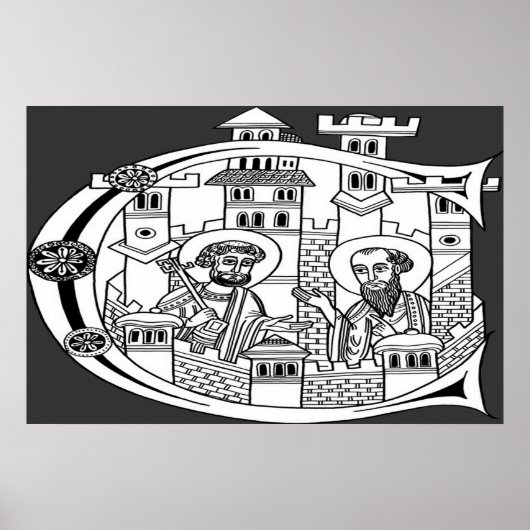 Poster Les moines de Kells (Devant)