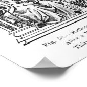 Poster Les moines mathématiciens : un enseignant au Globe (Coin)