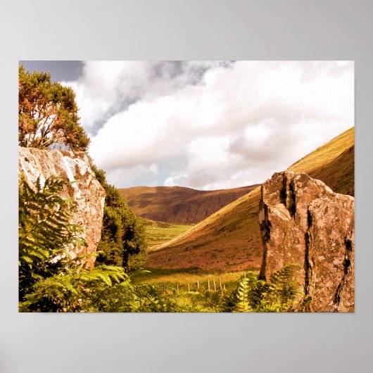 POSTER LES MONTAGNES (Devant)