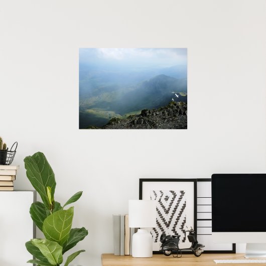 POSTER LES MONTAGNES (Bureau à domicile)