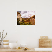 POSTER LES MONTAGNES (Cuisine)