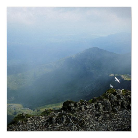 POSTER LES MONTAGNES (Devant)