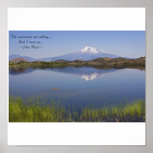 Poster ~ Les Montagnes Appelent... ~ (Devant)