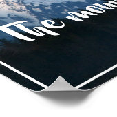 Poster Les montagnes appellent l'affiche (Coin)