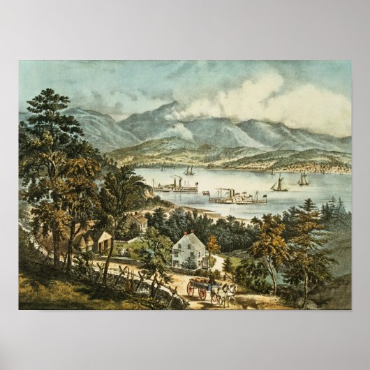 Poster Les montagnes Catskill (Devant)