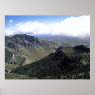 Poster Les montagnes de Guadalupe