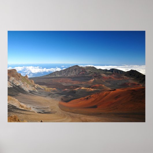 Poster Les montagnes de Haleakala (Devant)