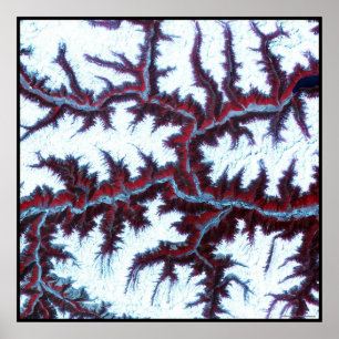 Poster Les montagnes de l'Himalaya