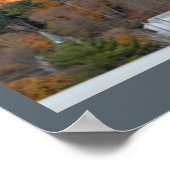 Poster Les montagnes Pocono Photo (Coin)