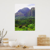 Poster Les monts Koolau (Cuisine)
