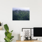 Poster Les monts Koolau (Bureau à domicile)