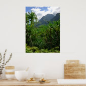 Poster Les monts Koolau (Cuisine)