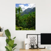 Poster Les monts Koolau (Bureau à domicile)