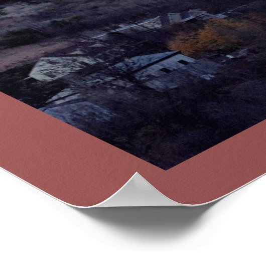 Poster Les monts Pocono (Coin)