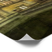 Poster Les monuments | Big Ben la nuit (Coin)