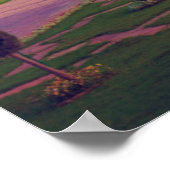 Poster Les monuments | Couleurs du Taj Mahal (Coin)