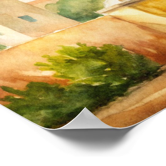 Poster Les monuments de la ville de Meknès (Coin)