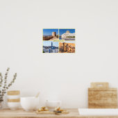 Poster Les monuments du Sultanat d'Oman (Cuisine)