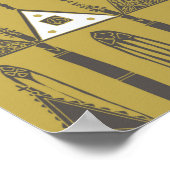 Poster Les monuments et monuments de Berlin (Coin)