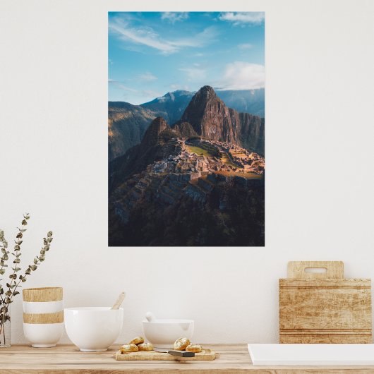Poster Les monuments | Machu Picchu, Pérou (Cuisine)