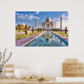 Poster Les monuments | Taj Mahal Sunrise (Cuisine)