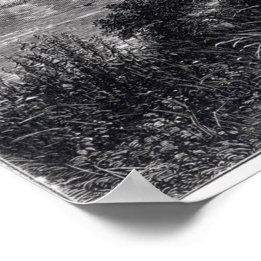 Poster Les Moraviens à l'assaut du Delaware (Coin)